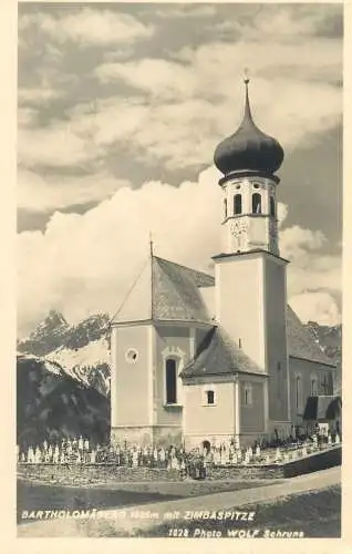 Postcard Austria Bartholomäberg