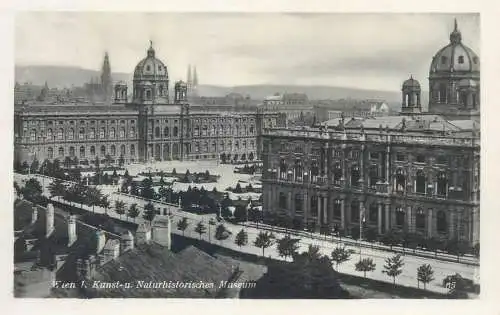 Postcard Austria Wien nature museum