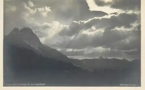 Postcard Germany Loisachtal