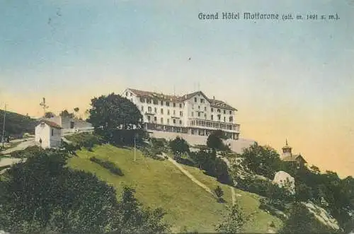 Italy Lago Maggiore Stresa Grand Hotel Mottarone