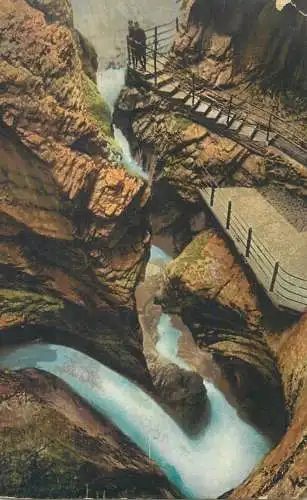 Switzerland Trummelbach - 5th waterfall