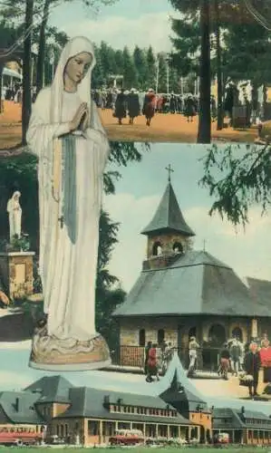 Belgium Banneux Our Lady of the poor multi view