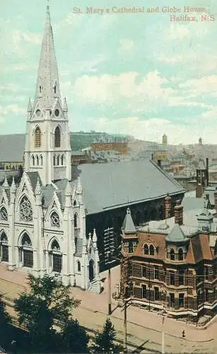 Canada Halifax St Mary Cathedral and Glebe House