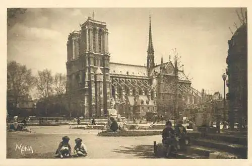 Postcard France Paris Notre Dame