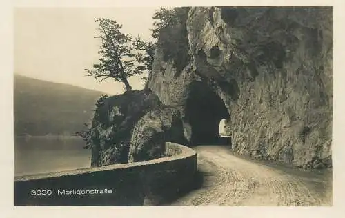 Postcard Switzerland Merligenstrasse