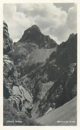 Postcard Austria Zimba