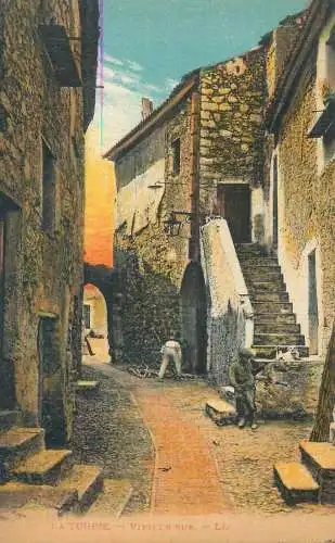 France La Turbie vieille rue