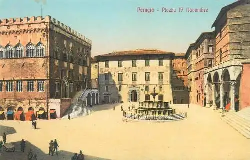 Italy Perugia Piazza IV Novembre