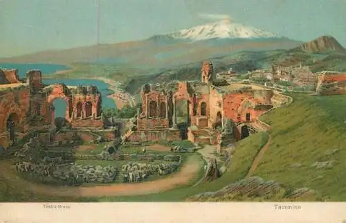 Italy Taormina Teatro Greco
