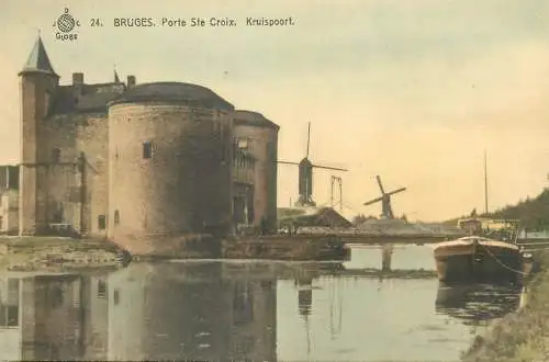 Belgium Brugge Porte Ste Croix Kruispoort