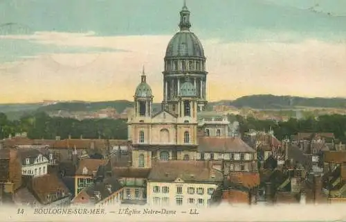 France Boulogne-sur-Mer Eglise Notre Dame
