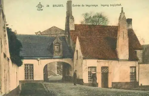 Belgium Brugge Entree du beguinage