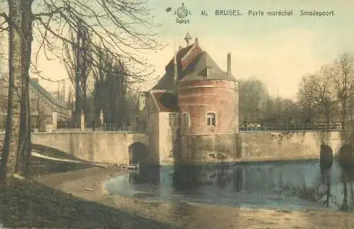 Belgium Brugge Porte marechal Smedepoort