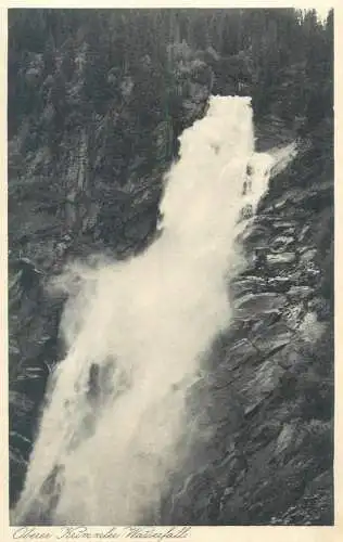Postcard Austria Oberer Achenfall Krimml