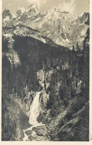 Postcard Switzerland Rosenlauii Schattenhalb