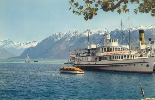 Switzerland Lac Leman vaisseau
