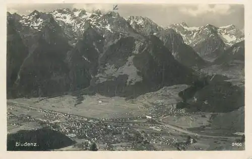 Postcard Austria Bludenz 1940