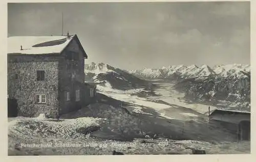 Postcard Austria Patscherkofel Schutzhaus