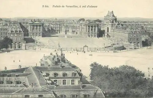 Postcard France Palais de Versailler a val d'Oiseau