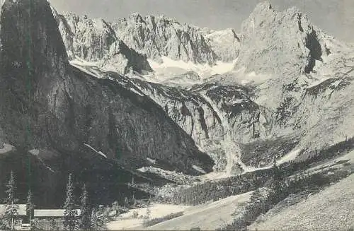 Postcard Germany > Bavaria > Garmisch-Partenkirchen Höllentalangerhütte