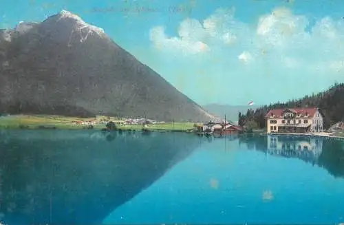 Postcard Austria Seespila am Achensee 1911