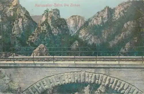 Postcard Austria Mariazell Railway (Mariazellerbahn)