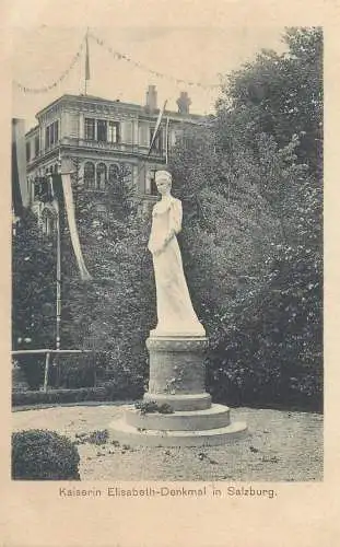 Austria Salzburg Kaiserin Elisabeth Denkmal