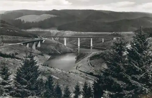 Postcard Germany Okertalsperre im Harz highway