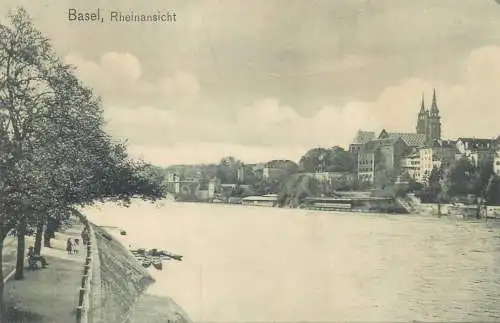 Switzerland Basel Rheinansicht