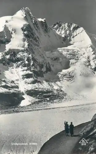 Postcard Austria Grossglockner mountain peak