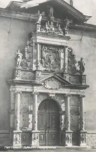 Postcard Germany Helmstedt Juleum Hauplportal