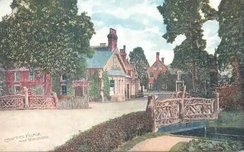 England Canford Village near Wimbrone