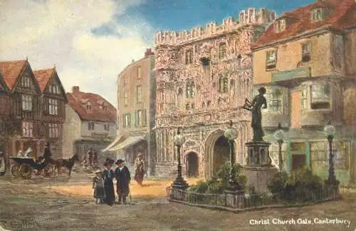 England Cantebury Christ Church Gate