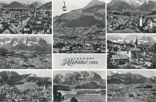 Postcard Austria > Tirol > Kitzbühel teleferique