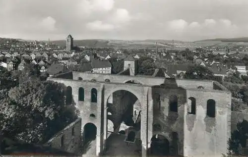 Postcard Germany Bad Hersfeld stiftsruine