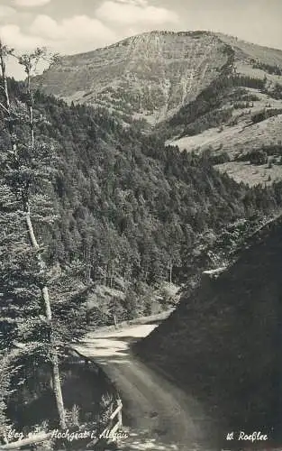 Postcard Austria Allgäu Hochgeat