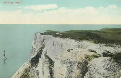 England Beachy Head lighthouse coastal scenery
