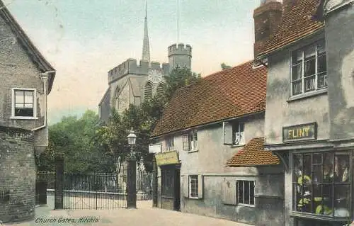 England Hitchin Church Gates