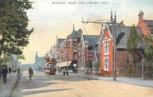 England Hull Beverley Road Free Library