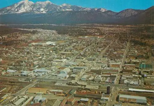USA Flagstaff AZ aerial view