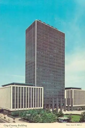 USA Indianapolis IN City-County Building Lewis G. Hall Jr. photo
