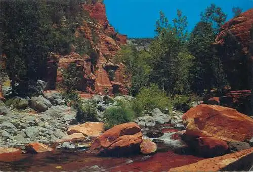 USA Oak Creek Canyon AZ picturesque natural landscape