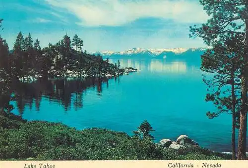 USA Lake Tahoe picturesque natural landscape