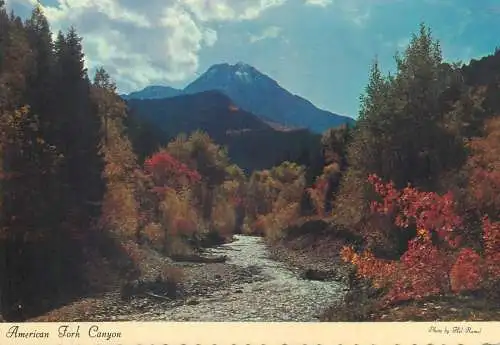 USA American Fork Canyon UT picturesque natural landscape