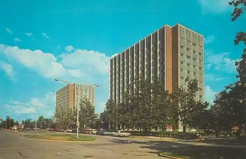 Postcard USA IL - university of Illinois Urbana