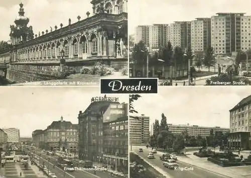 Postcard Germany Dresden