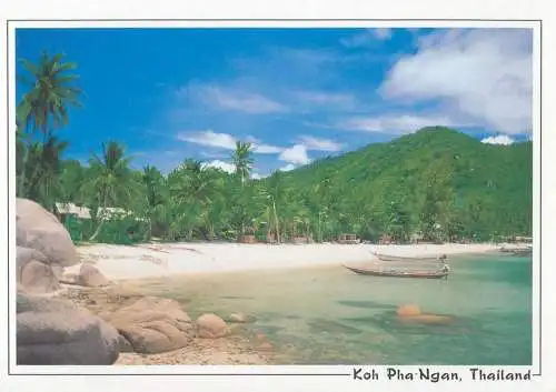 Thailand Koh Pha Ngan exotic beach view