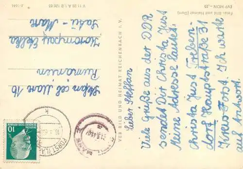 Postcard Germany Dubern Kr. Forst