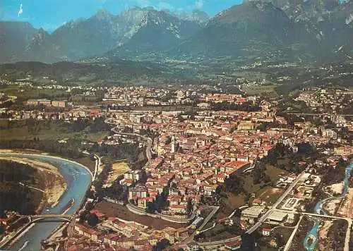 Italy Belluno aerial view