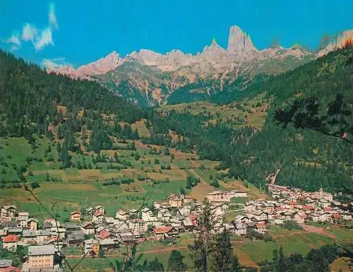Italy Canale d'Agordo Cime d'Anta panorama